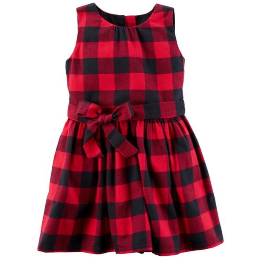 Carter's Youth Girls Plaid Dress 👗